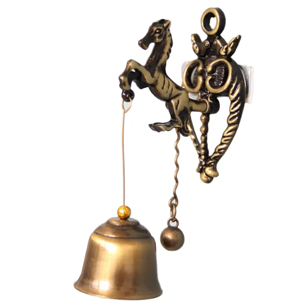 Винтажные ветряные колокольчики колокольчик в форме лошади слона совы подвесной