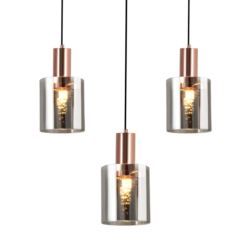 

Современный светодиодный стеклянный шар, светодиодный камень, Скандинавская лампа, подвесные светильники, подвесной светильник в стиле ре...