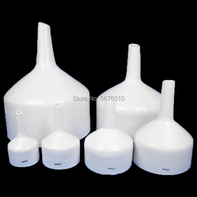 

1PC 40mm to 150mm Porcelain Buchner funnel Chemistry Laboratory Filtration Filter Kit Tools Porous Funnel