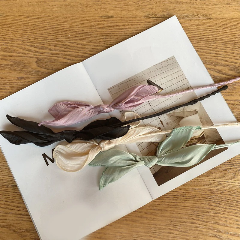 Милая Женская повязка на голову с бантом пончиками заколка для волос Волшебная