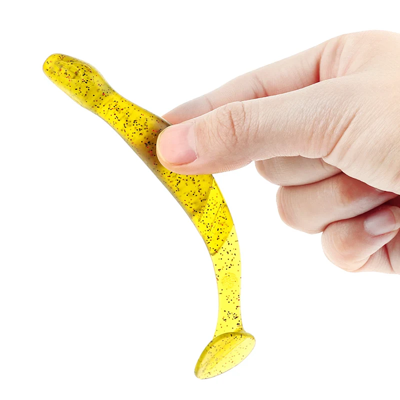 

Ardea Soft Lure Limited New Fishing Bait Artificial Silicone Wobblers Worm Swimbait Double Color Fishing Tackle