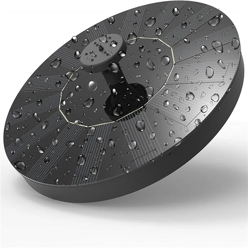 

Floating Solar Fountain Garden Water Fountain Pond Decor Solar Panel Powered Fountain Water Pump Garden Patio Lawn Decoration