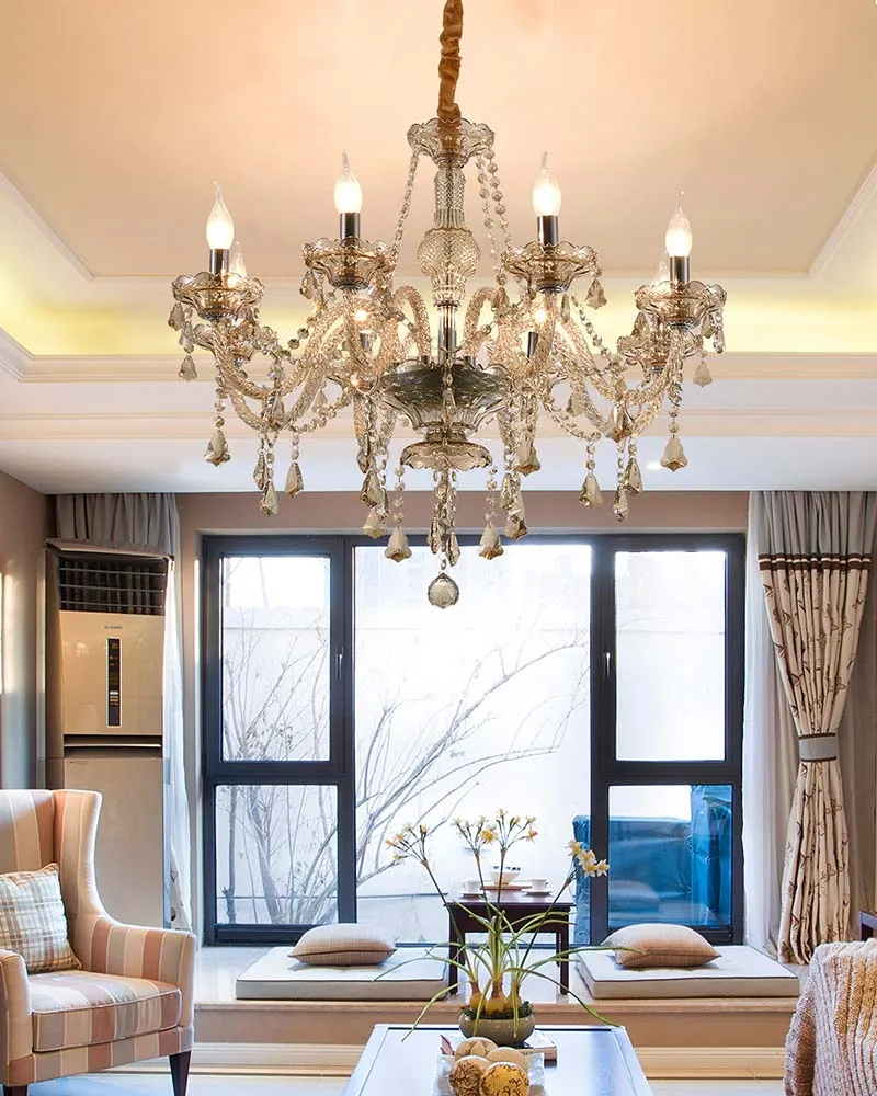 New Crystal Chandelier For Living Room Bedroom Hotel chandelier Modern Led Ceiling Chandelier Lamp Lighting chandelier