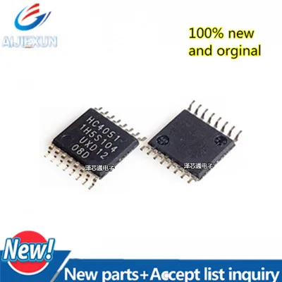 10 шт. 100% новый и оригинальный 74HC4051PW HC4051 TSSOP-16 8-канальный аналоговый