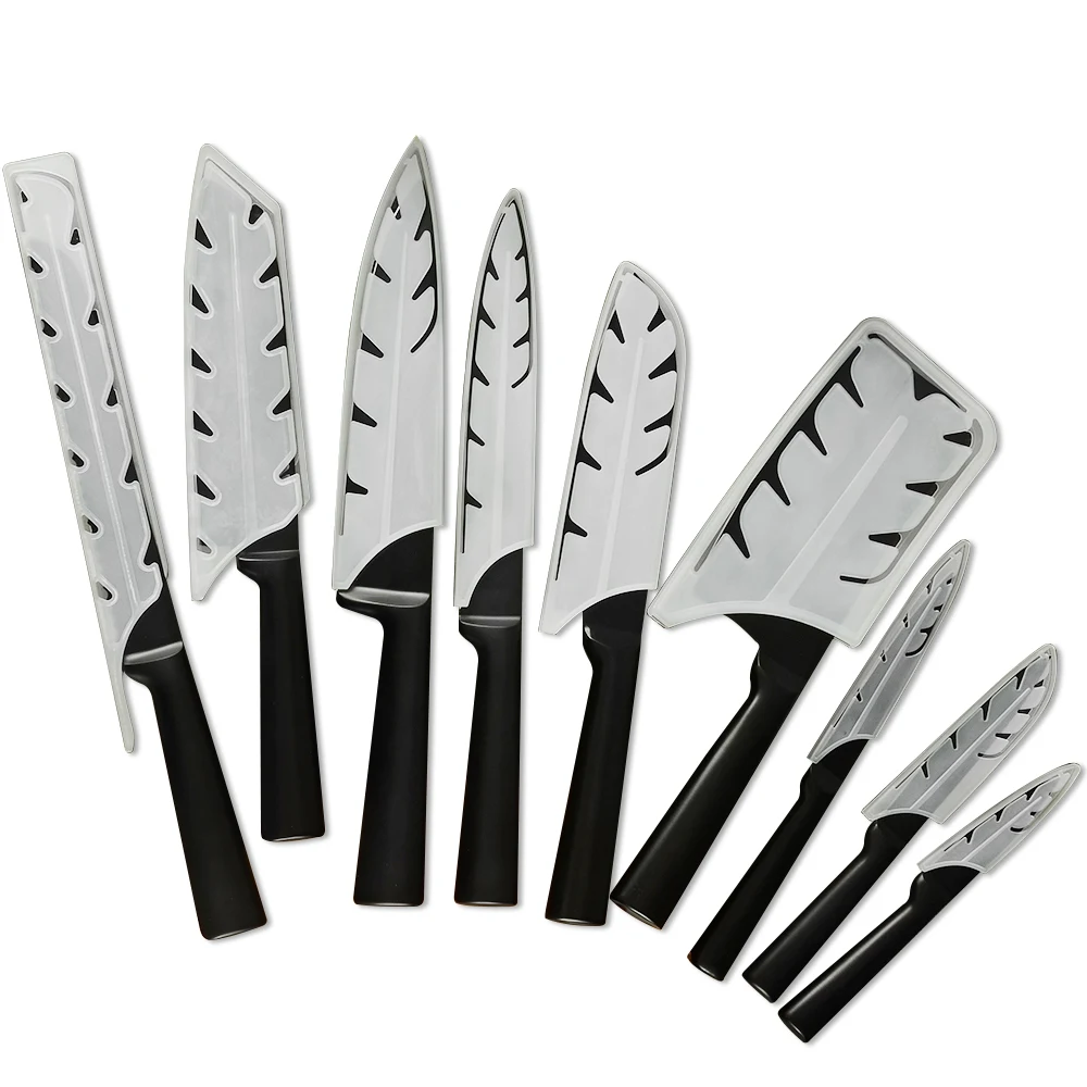 Прозрачный белый пластиковый защитный чехол XYj для лезвия ножа набор крышек