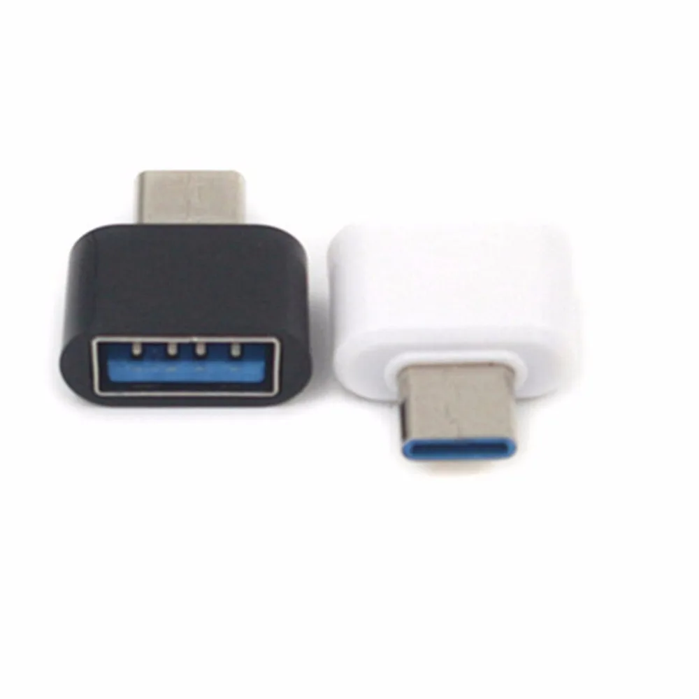 Телефонные адаптеры Micro USB 2 0 Женский к type C Мужской конвертер USB-C OTG адаптер