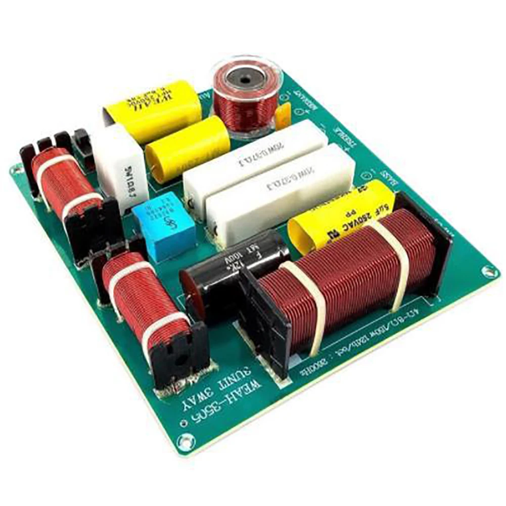 

300 Вт случайный цвет делитель частоты цепь фильтра бас 3 Way Audio DIY Замена динамика для сценического громкоговорителя динамика Hi-Fi