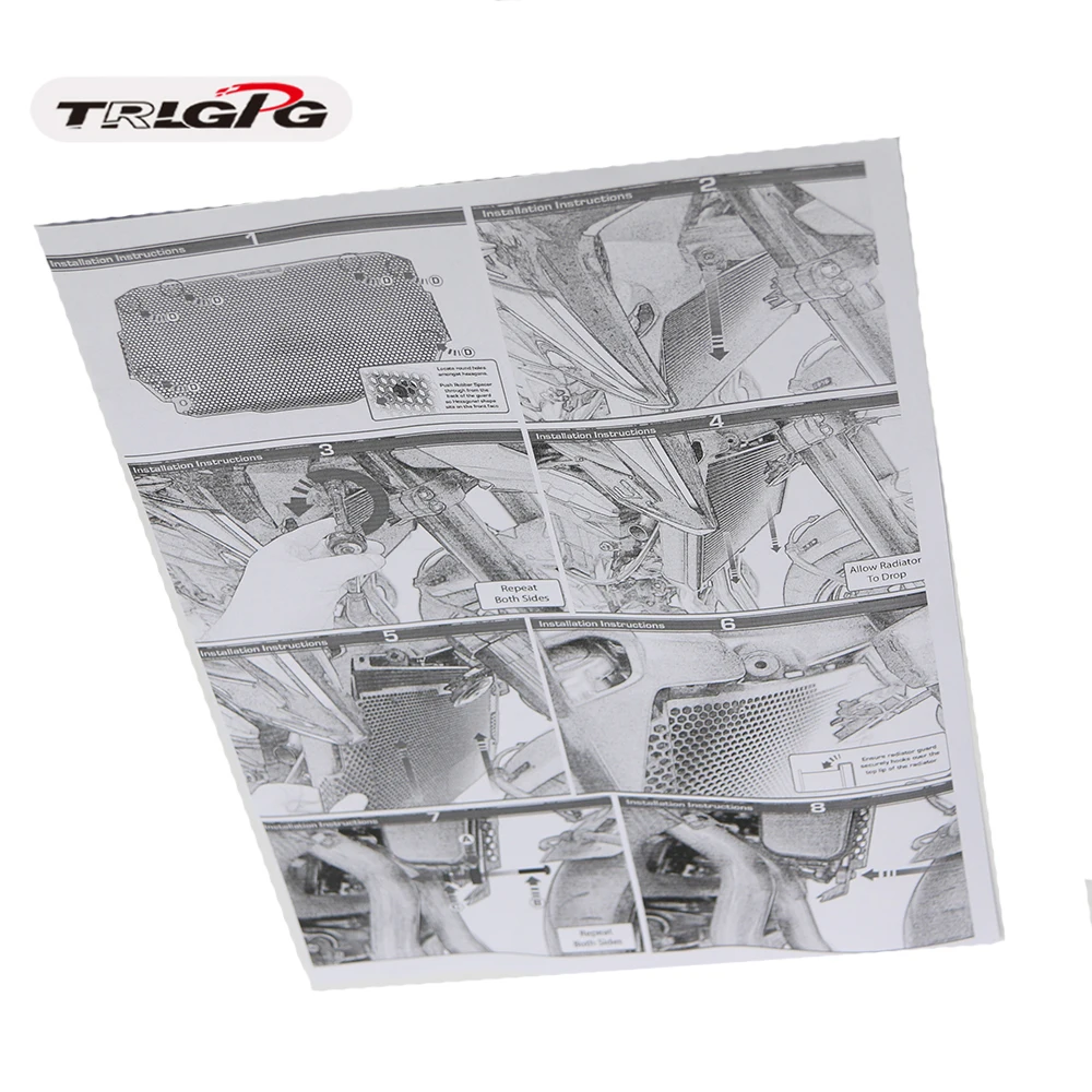 

For KAWASAKI Z900 Z 900 2017-2018 CNC motorcycle radiator protective cover Guards Radiator Grille Cover Protecter