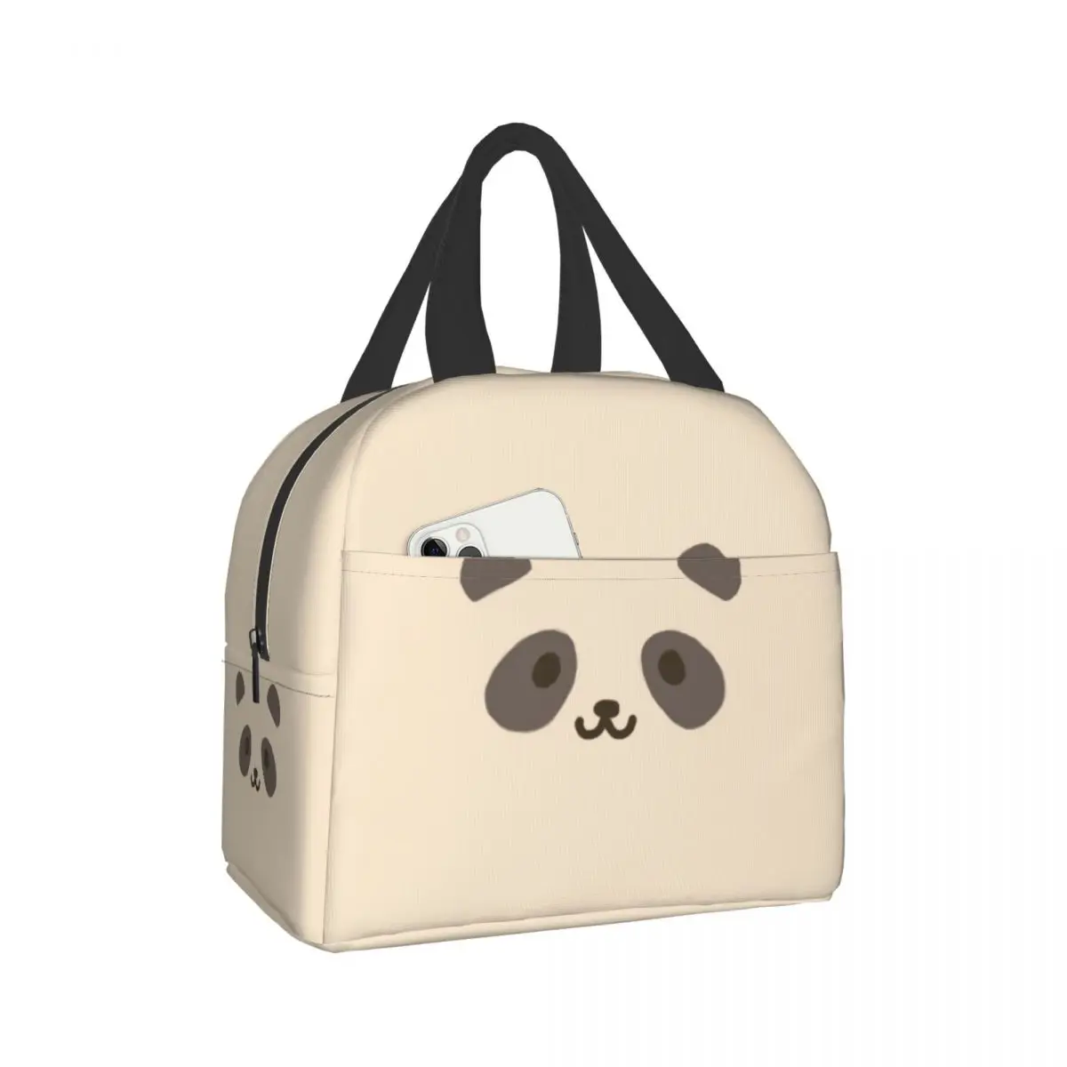 

Panda Lunch Bags for Women Insulated Thermal Lunch Box Cooler Tote Bag Reusable Food Organizer Adult