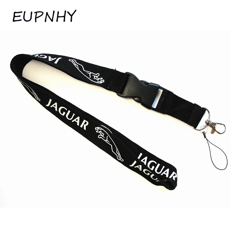 EUPNHY 1 шт. съемный автомобильный Логотип Jaguar брелок шейный ремешок для