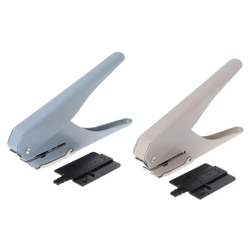 

Mushroom Hole T-type Office Punches Paper Cutter Loose Sheet DIY School Supplies Scrapbooking Puncher Binding Holes R2JF