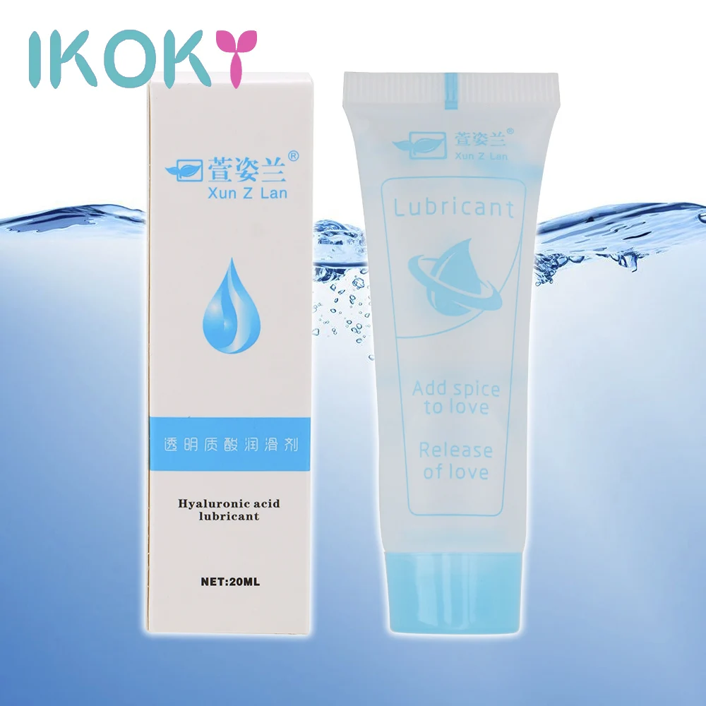 Флубрикант IKOKY на водной основе смазка для анального секса против боли взрослых 20
