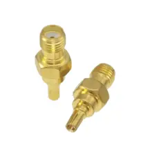 10pcs Conversion Adapter CRC9 male Plug to SMA female F Jack RF connector for 3G USB modem