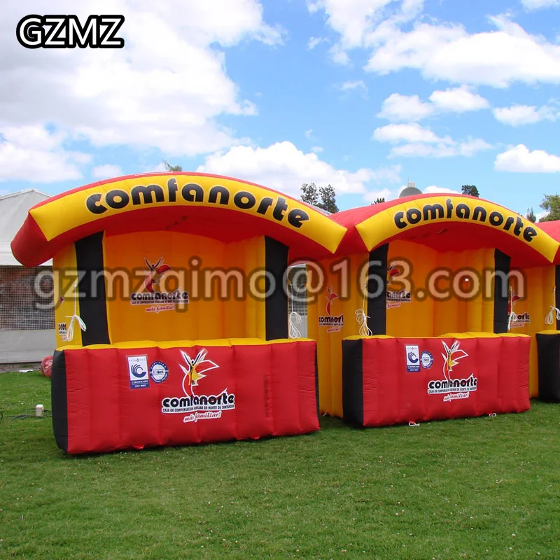 Надувной киоск-бар киоск-палатка поп-кукуруза Внутри надувного дома/пищевой