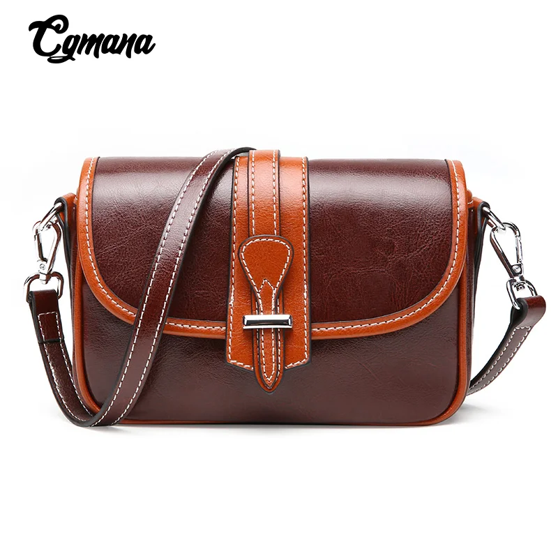 Сумки для женщин сумки через плечо из 2020 натуральной кожи Сумка с клапаном сумка