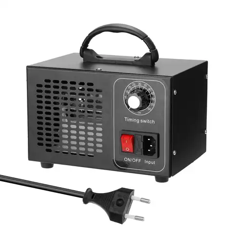 Портативный генератор озона, 220 В, очиститель воздушного фильтра с таймером, озонатор, озонатор для дома, автомобиля, формальдегид