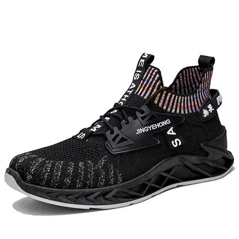 

Fashion Sneakers Lightweight Men Casual Shoes Breathable Male Footwear Lace Up Walking Shoe