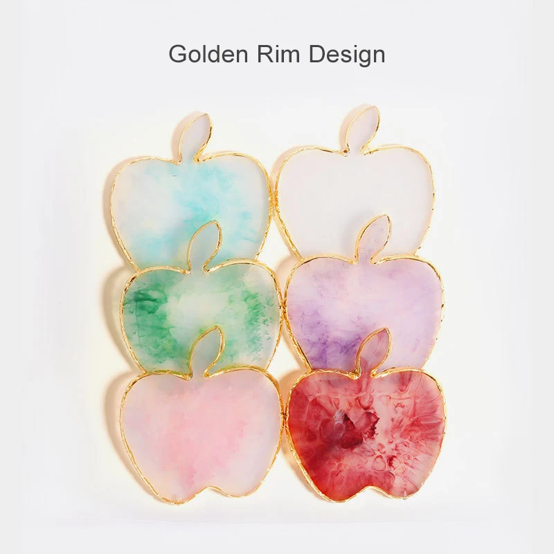 1 шт. Креативный дизайн в форме яблока Палитра для дизайна ногтей инструменты