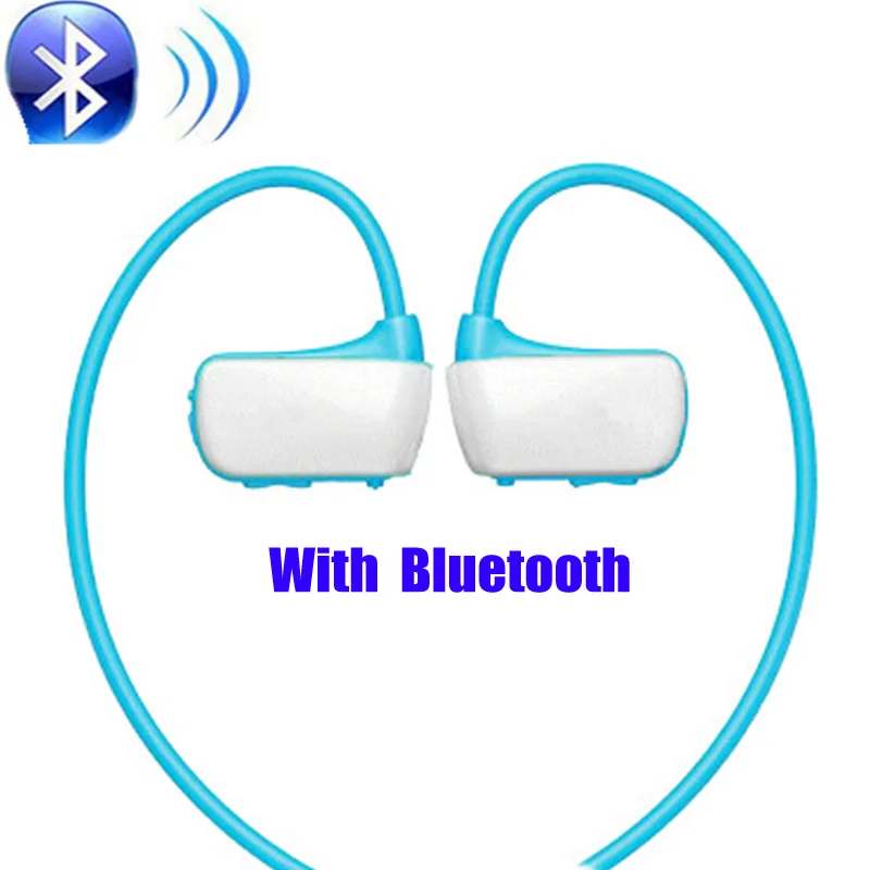 White with Bluetooth Новинка W273 Спортивный Mp3 плеер для sony гарнитура Настоящее 8 Гб NWZ-W273 Walkman наушники для бега Mp3 музыкальный плеер наушники - Цвет: White with Bluetooth