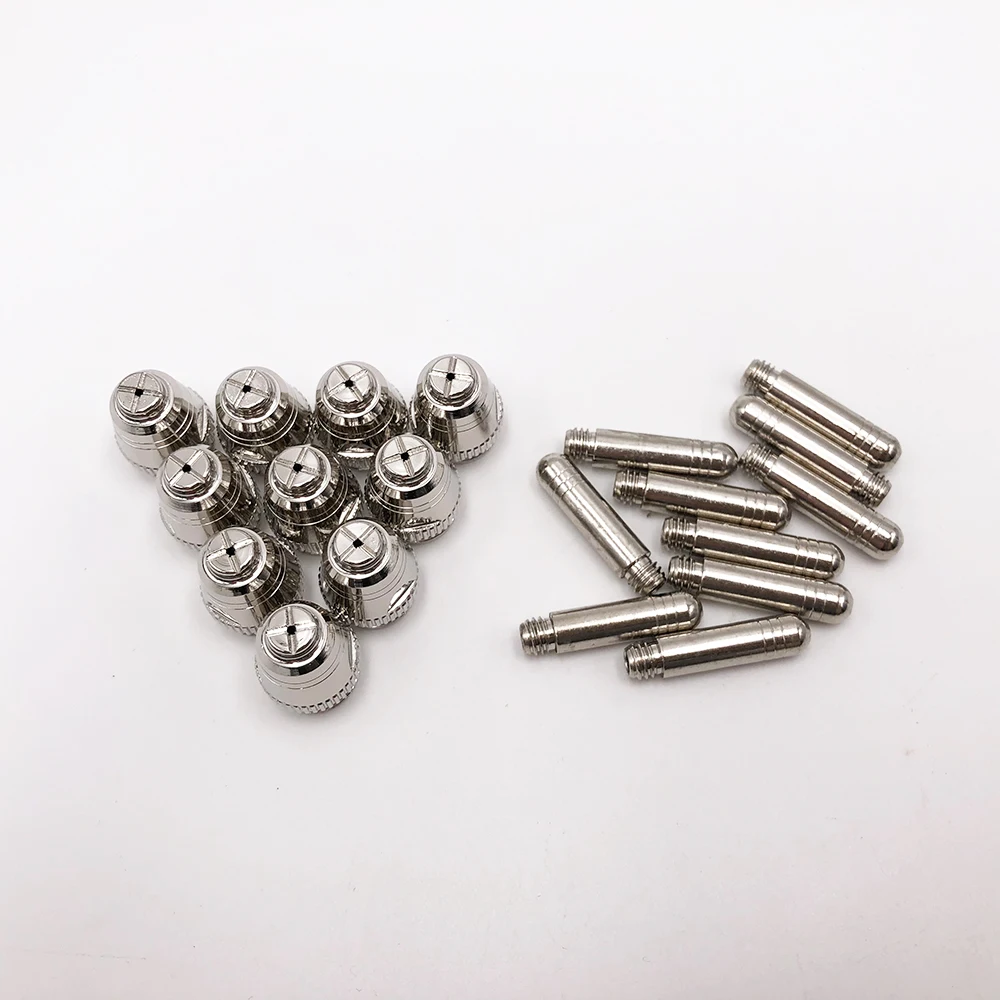 

20PCS SG-55 AG-60 plasma cutting torch consumables (electrode and tip) for SG55 AG60 Plasma Cutter