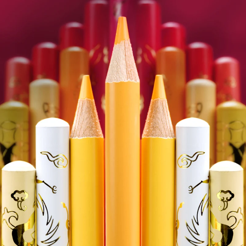 Phoenixcolor Andstal Chinese Style Oil Color Pencil 50/100 Gift Box Colored Pencils Coloring Art Supplies For Artisit | Канцтовары для