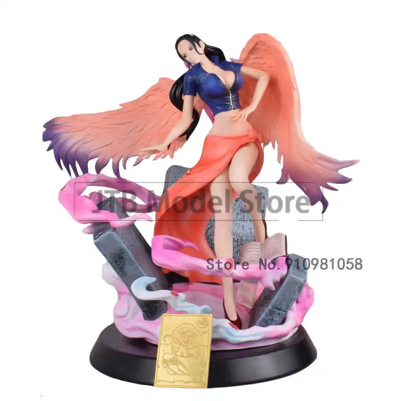 Günstig One Piece Anime Figur GK Modell Nico Robin Figma 40cm Übergroßen PVC Sammlung Exquisite Qualität Desktop Dekoration Statue Spielzeug