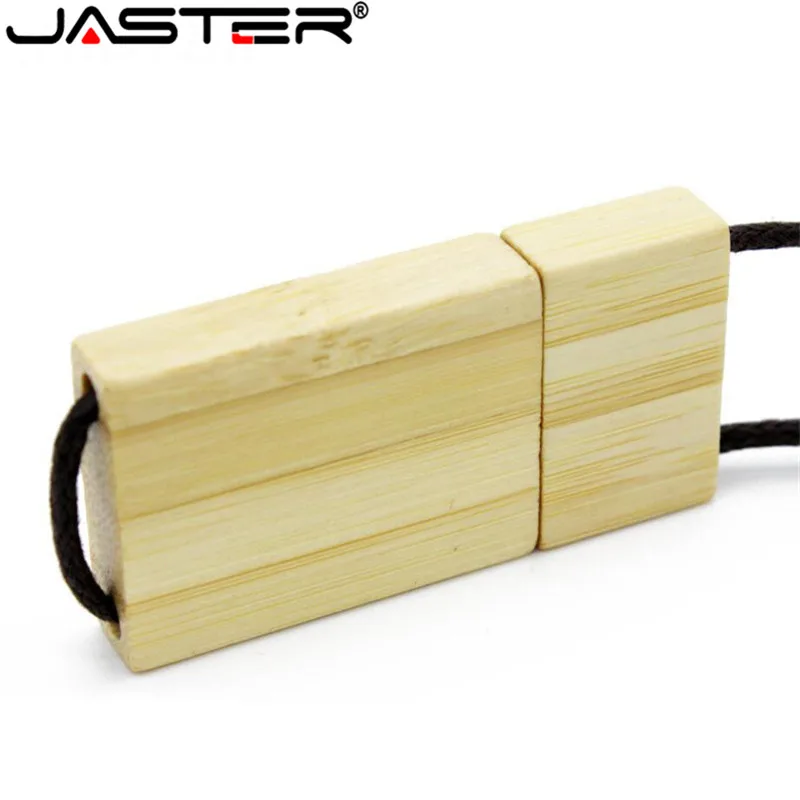JASTER красный деревянный флэш накопитель usb 2 0 с бамбуковым чехол (Бесплатный