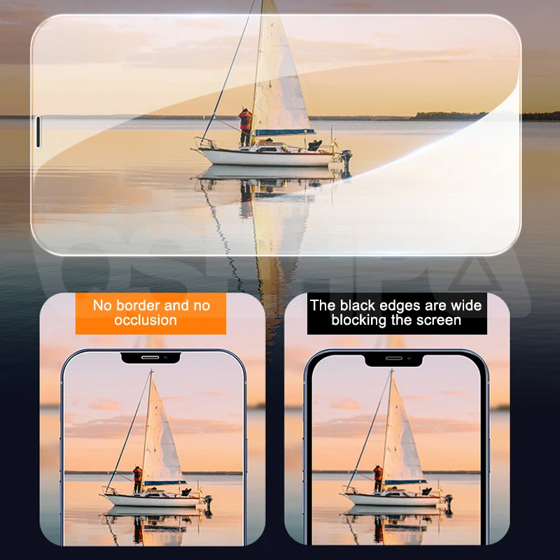 

9D Tempered Protective Glass For iPhone 12 11 Pro Max 12 mini Screen Protector iPhone X XR XS Max 7 6 8 6s Plus 5 5S SE Glass