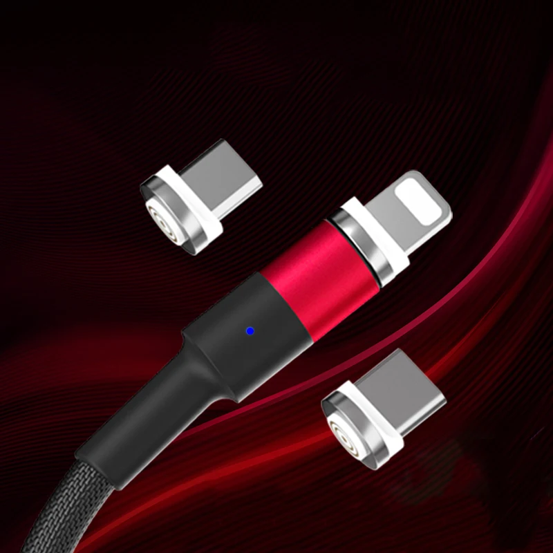 

3A Magnetic Cable Quick Charge Cable Type-C Magnet Charger Phone Cable For Xiaomi For iPhone Samsung Fast Data Charging Wire