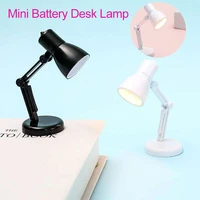 desk led night light 5v room table lamp with battery abs material 180 degree rotate warm light eye protection modern night lamp