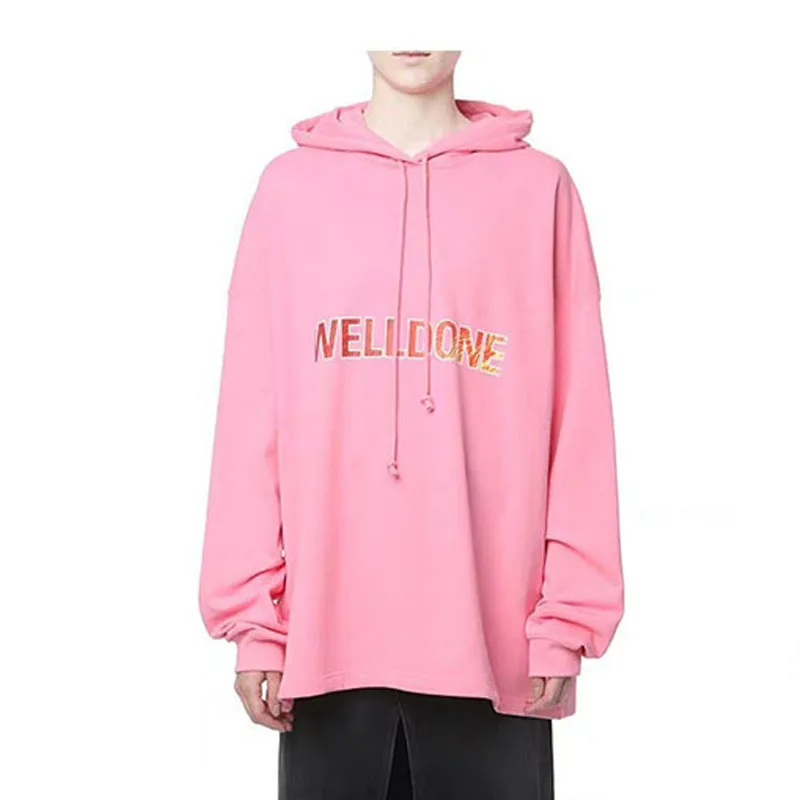 Новые толстовки WELLDONE пуловеры для мужчин и женщин свитшоты высокого качества 1:1