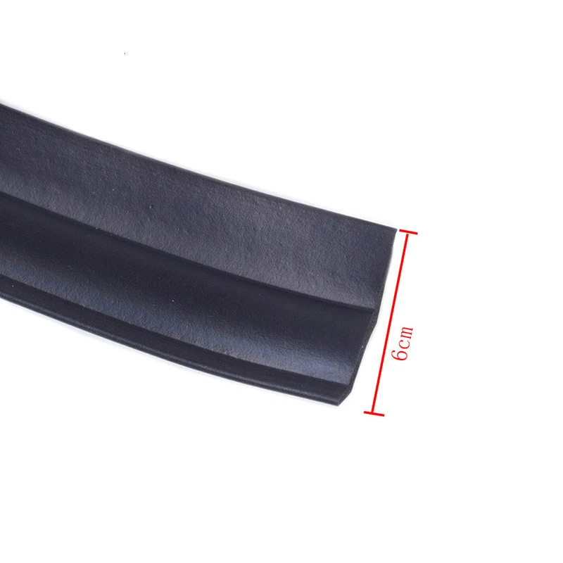 Полоска для бампера SPEEDWOW резиновая накладка автомобильного 2 5 м из углеродного