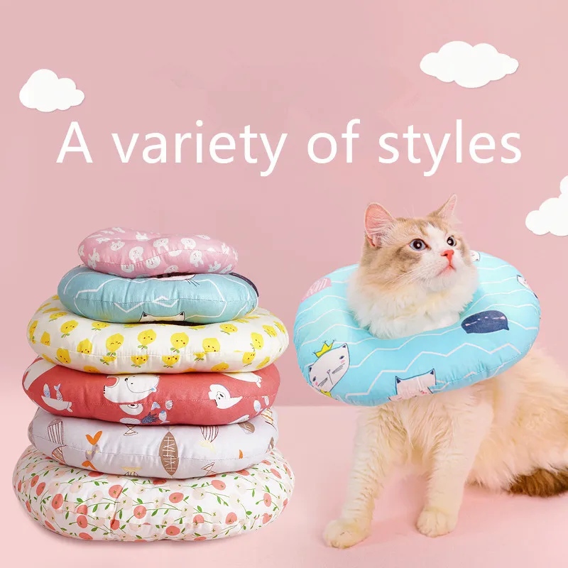 Регулируемый ошейник для собак и кошек регулируемый электронный заживления ран