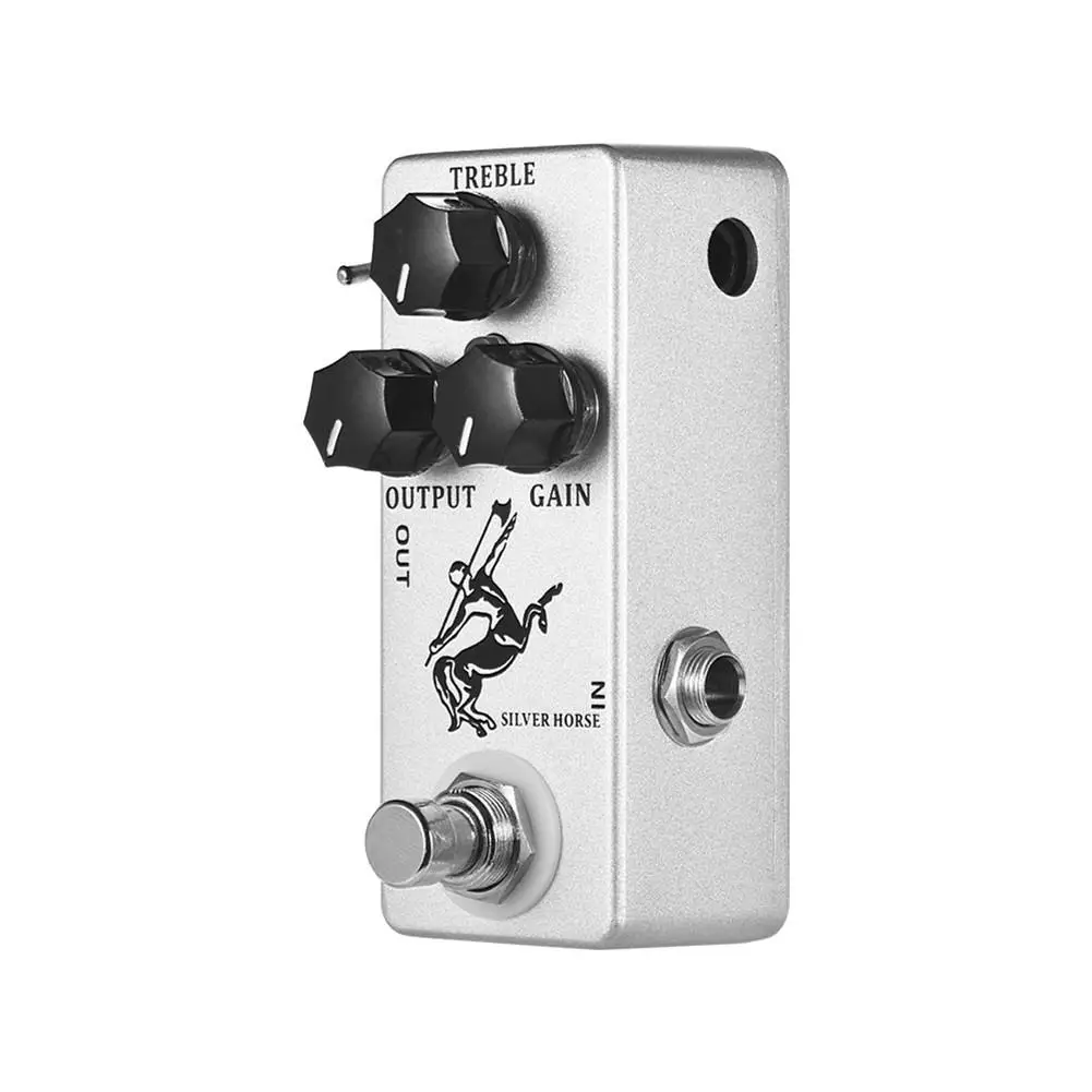Hot Mosky SILVER HORSE Electric Guitar Mini Effect Pedal Overdrive New Micro Accessories | Спорт и развлечения