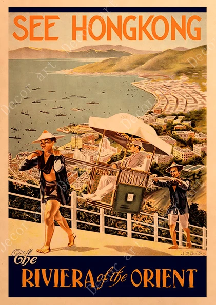 Посетите Китай Великая стена Янцзы река холст картины винтажные настенные крафт