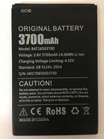 original new doogee x7 pro battery 3700mah polymer li ion 3 8v batteries for doogee x7 bat16503700