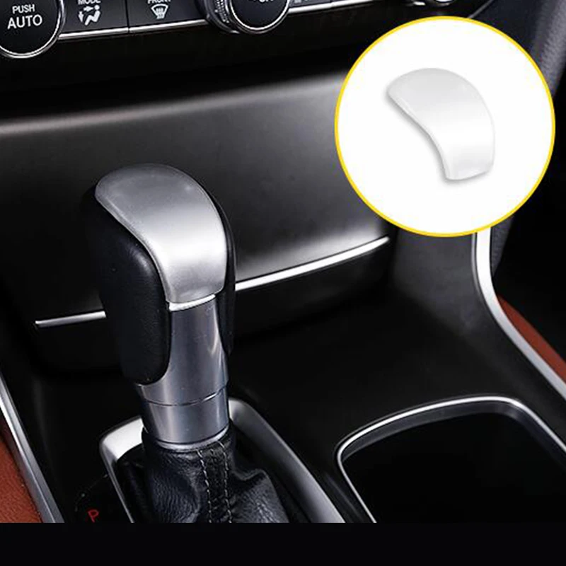 

ABS Matte For Honda Accord 10th 2018 2019 Car gear shift lever knob handle cover Cover trim car styling Accessories 1pcs