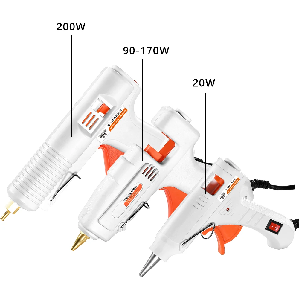 TAITU-Mini pistolas de pegamento de fusión en caliente, pistolas adhesivas de silicona, pistola térmica de pegamento Industrial, herramientas eléctricas de calor de reparación