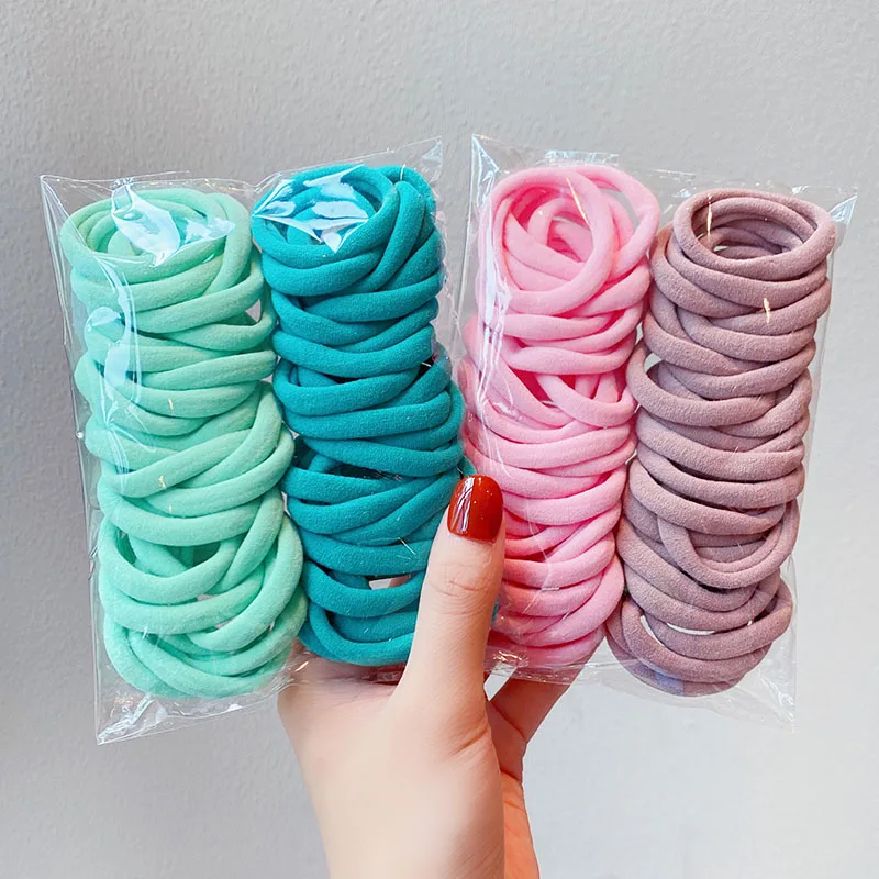 Резинка для волос нейлоновая женская высокоэластичная заколка хвоста модные