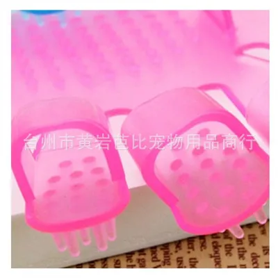 Щетка-перчатка для мытья домашних животных щетка ванной мягкий инструмент