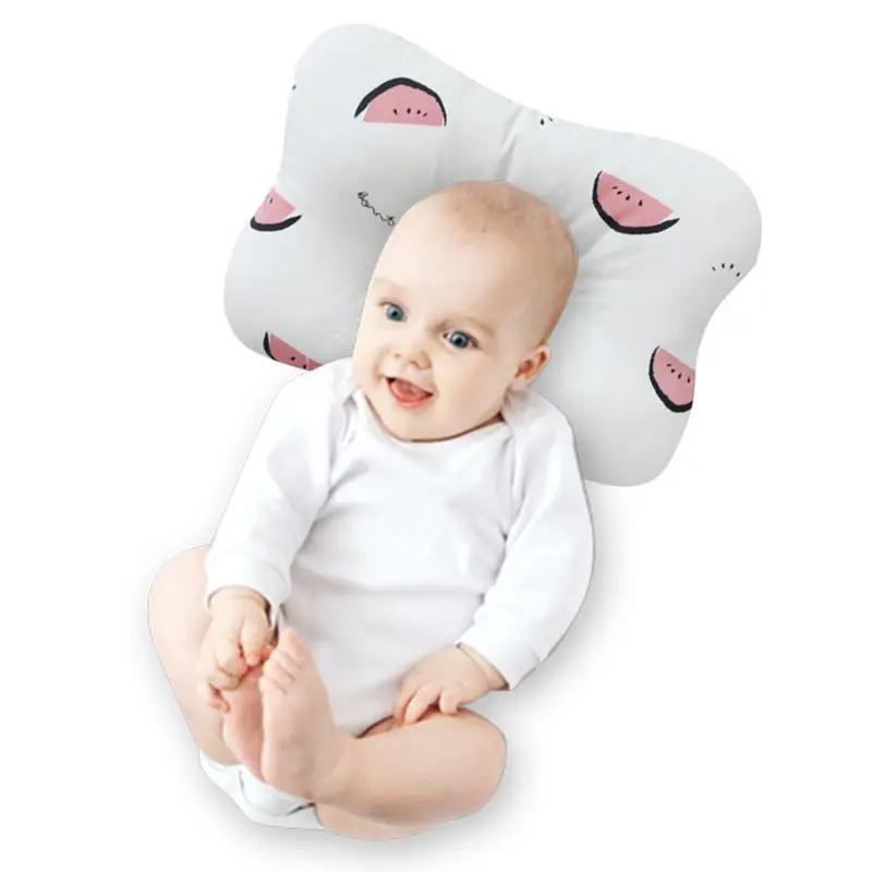 

Infant Baby Sleep Positioner Prevent Flat Head Pillows Sleeping Shaping Cushion K1KC