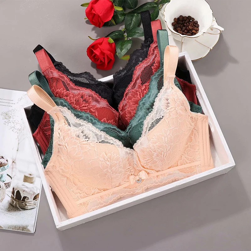 Бюстгальтер пуш-ап Регулируемый с плоской грудью легкий | Женская одежда