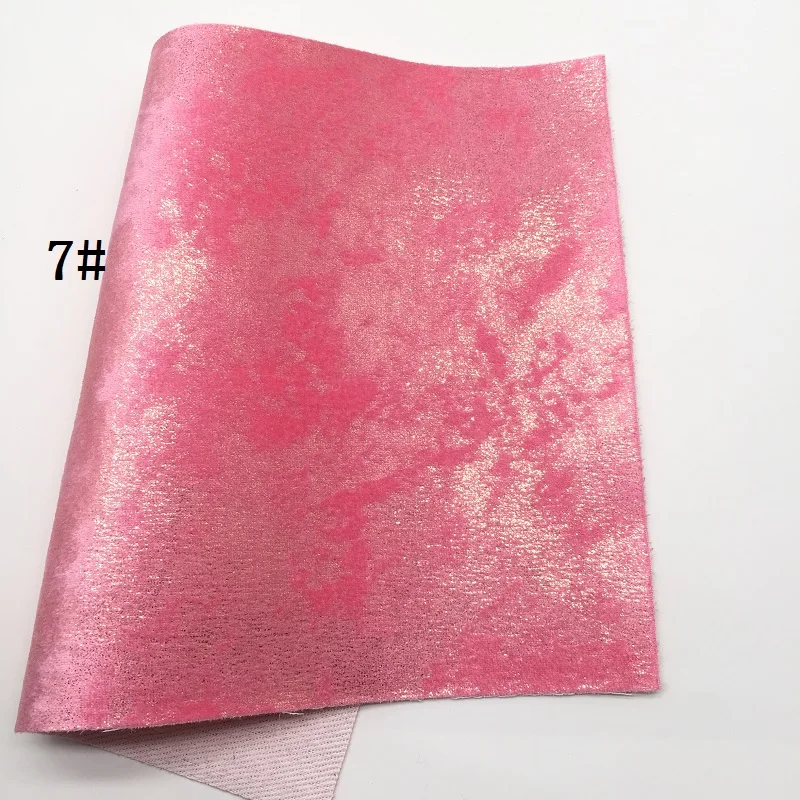 1 шт. 21X29CM металлическая бархатная ткань для изготовления бантов аксессуаров