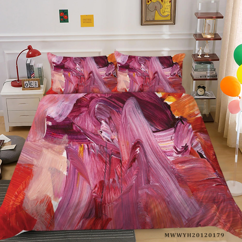 

3D Bedding Sets Child Duvet Cover Set 2/3 Pcs Colourful Kids Girls Boys Bed Gift Unique Design Bed Set Hot Selling