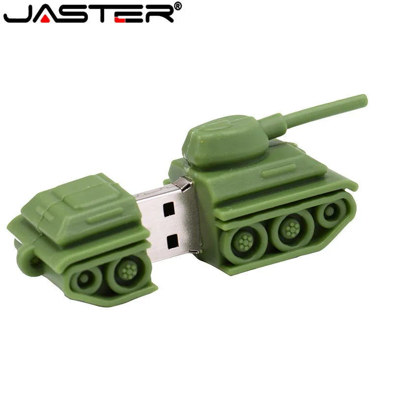 Флеш-накопитель JASTER tank 8 ГБ 16 32 64 Классический игровой флеш-накопитель с