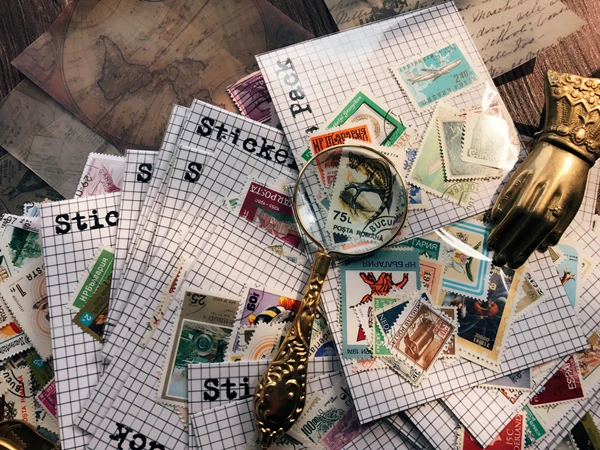 20 шт. 2019 винтажный маркировочный почтовый штамп с завода путешественника альбом