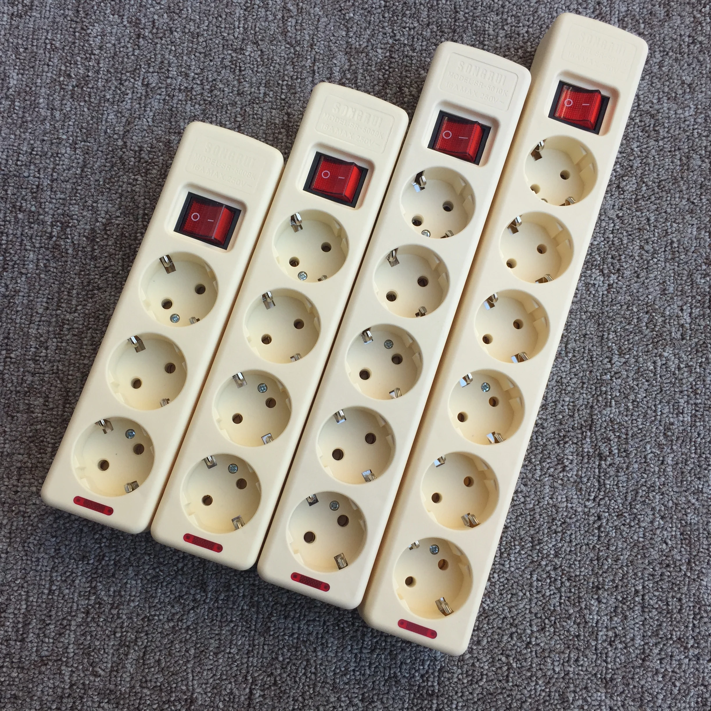 Евророзетка 4 8 мм Клеммная панель европейского стандарта розетка удлинителя