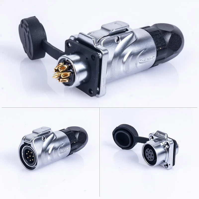 M12 8 Pin IP67 мужской женский Электрический наружный кабель Водонепроницаемый DC
