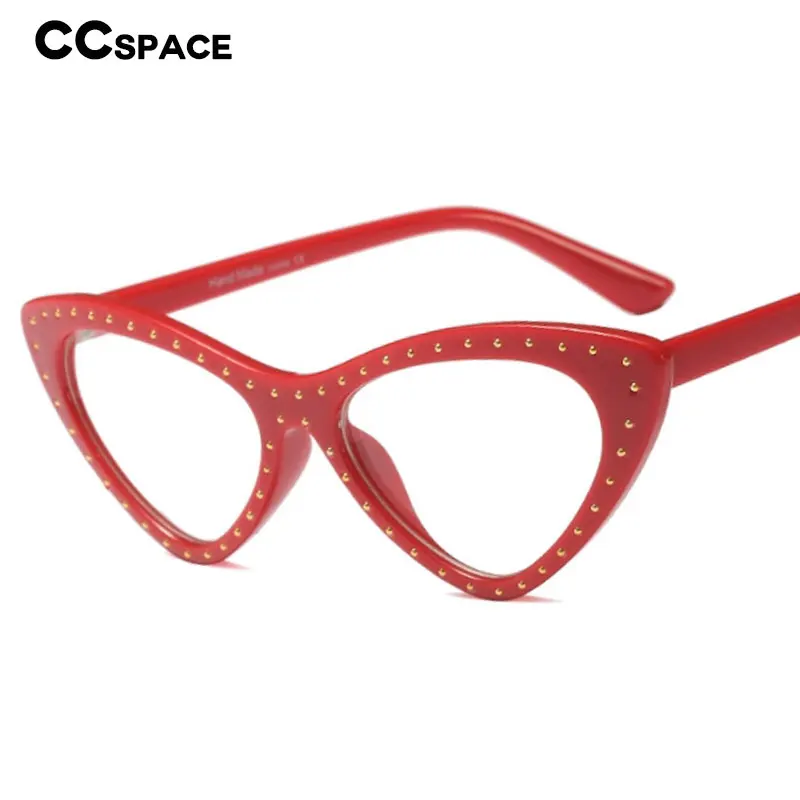 45665 персонализированные заклепки кошачий глаз очки оправы женские стили