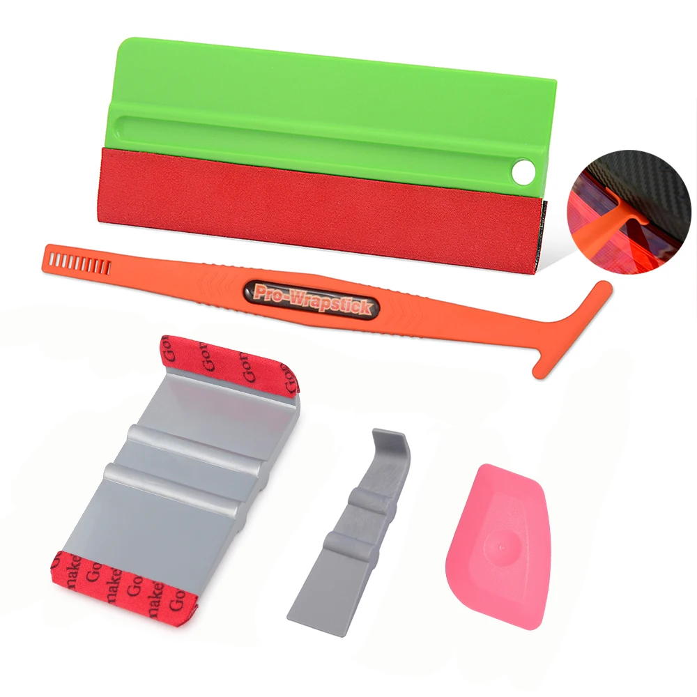 

FOSHIO автомобильные инструменты, скребок для окон, тонировочные инструменты углеродное волокно, виниловая пленка, микромагнитная пленка, скр...